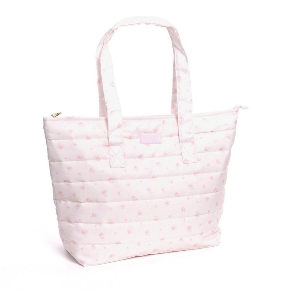 LoveShackFancy yoobi target blooming heirloom ditsy Pink floral tote bag